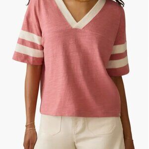 Faherty Varsity Striped Organic Cotton Shirt XL